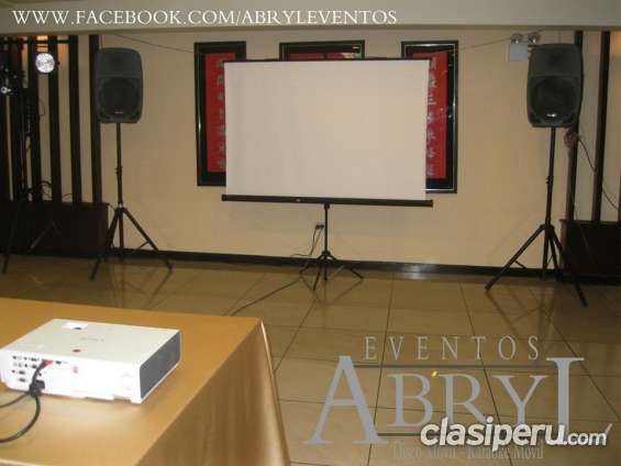 Alquiler de karaoke en casa, departamento, local, etc.