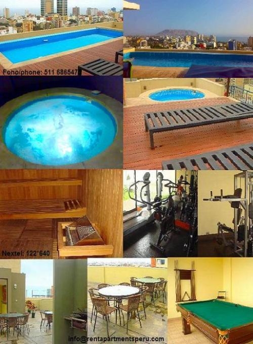 Apartamentos para rentar en miraflores peru en Lima Viajes y Turismo