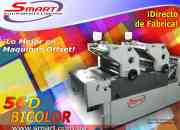Maquina impresora offset dos colores smart  56 D