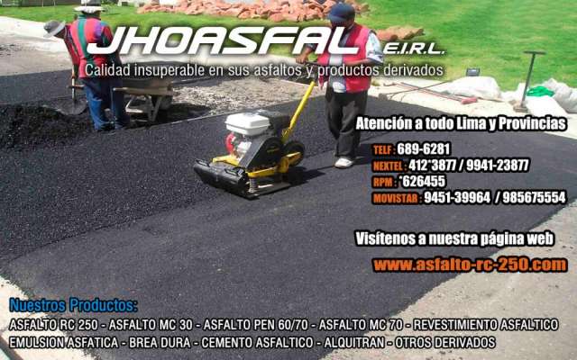 Alquitran liquido/venta de asfalto rc-250 nextel:412*3877