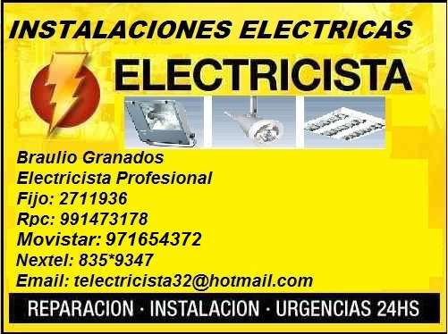 Electricista lince domicilio instala 991473178 - 971654372