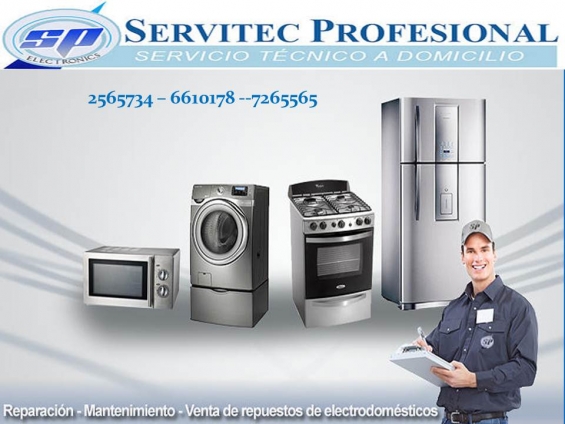 Servicio técnico frigidaire lavadoras 2565734 servitec lima