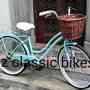 Vendo con apuro bicicleta vintage retro nueva!! con canasta parrilla para mujer funciona perfecto