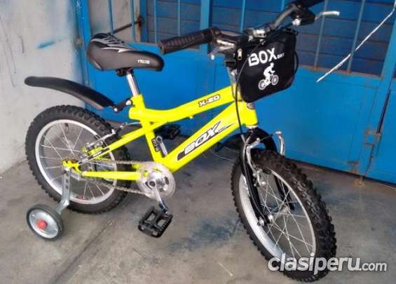 Quiero vender excelente bicicleta para niños aro 16 montañita box bike !!!!!!!!!!! consultame sin cargo.