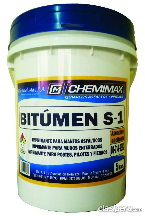 Chemimax!!! venta de bitúmen #975508508